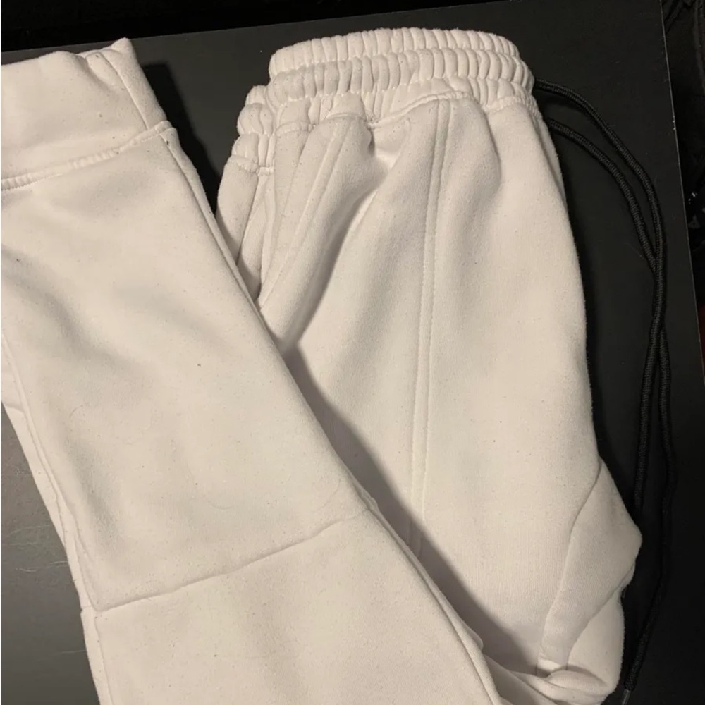White Joggers